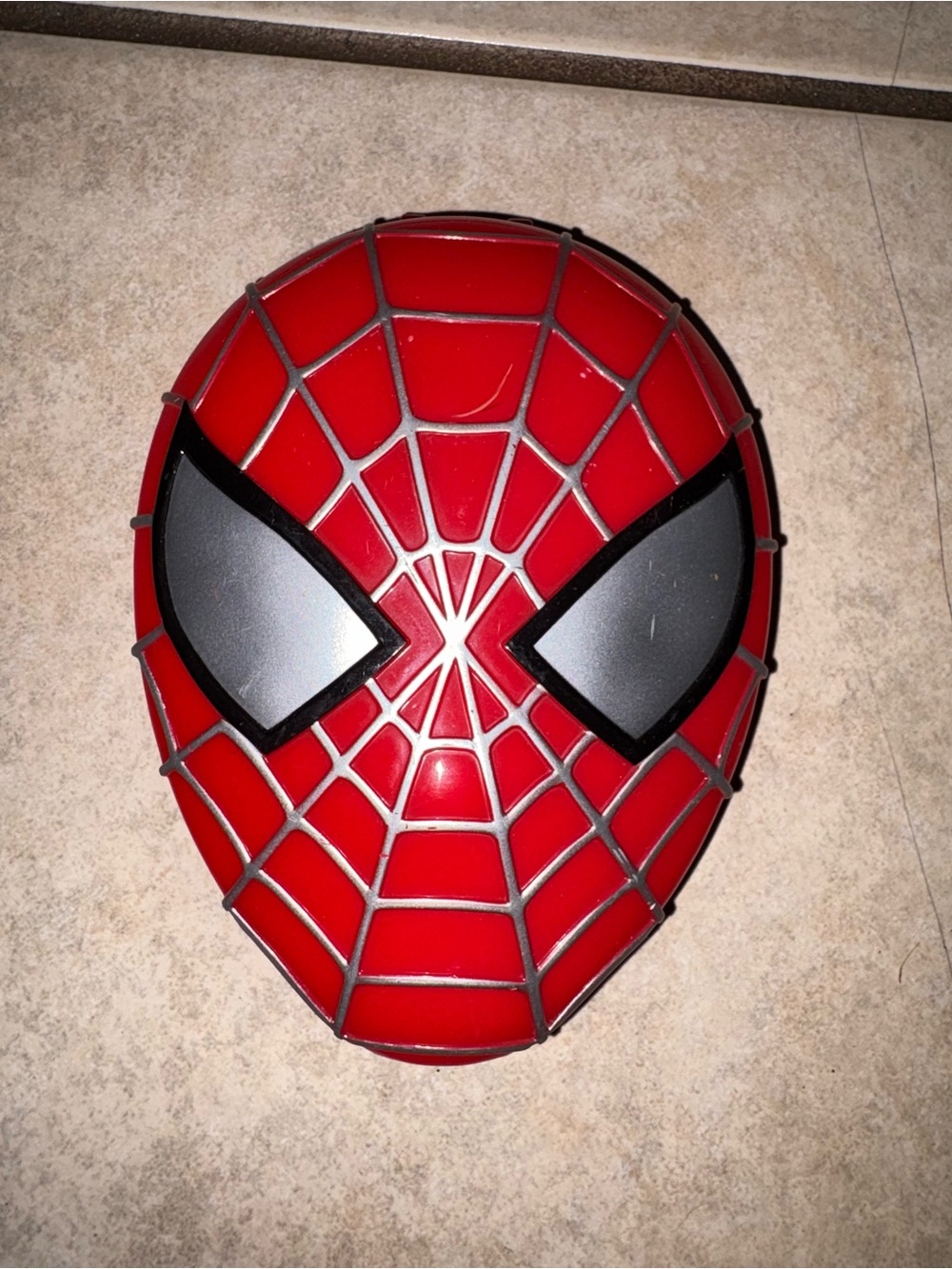 Spider-Man 2004 handheld electronic game Red